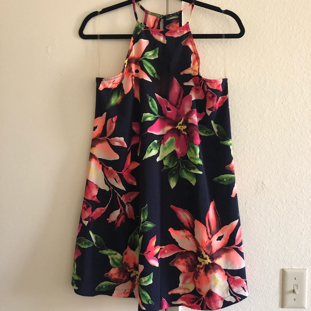 Floral mini dress